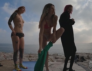 031023_hot_babes_poppy_cheri_and_josie_working_out_nude_on_a_rocky_beach