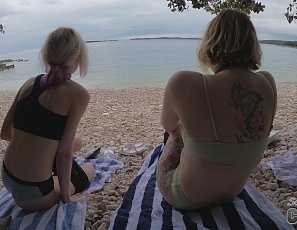 053022_big_boob_daina_with_her_friend_ingrida_rainy_day_on_a_tropical_beach